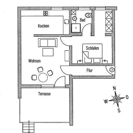 公寓 Gaestehaus Obinger